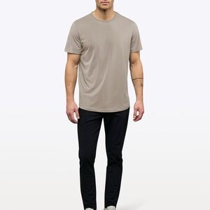 Cuts Clothing Short Sleeve Tee in Taupe Large